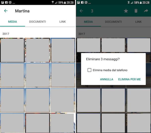 How to delete photos from WhatsApp