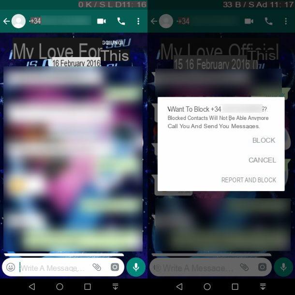 How to remove spam from WhatsApp