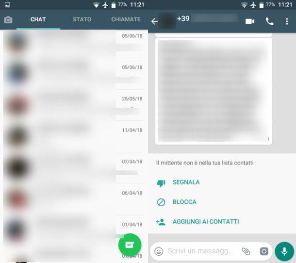 Comment supprimer le spam de WhatsApp