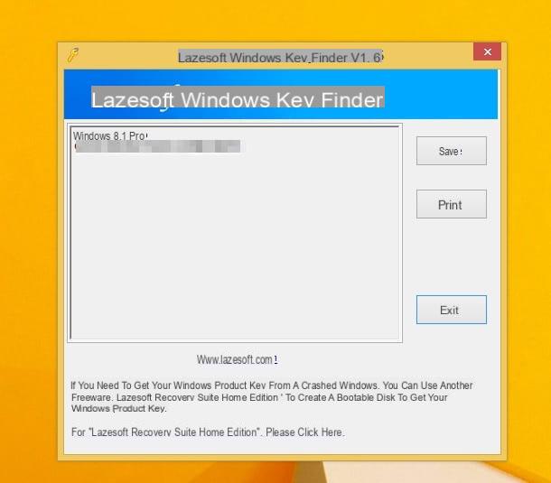 Cómo encontrar la clave de producto de Windows 8.1