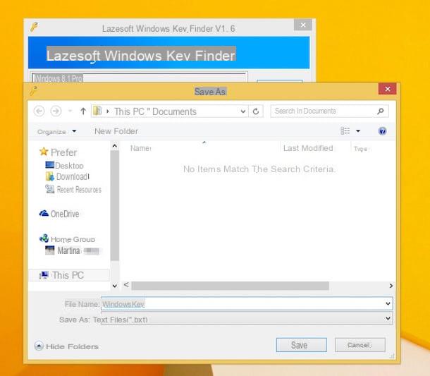 Comment trouver la clé de produit Windows 8.1