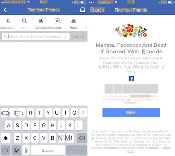 Cómo buscar amigos en Facebook