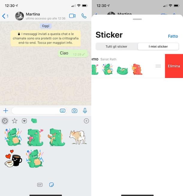 Cómo eliminar stickers de WhatsApp