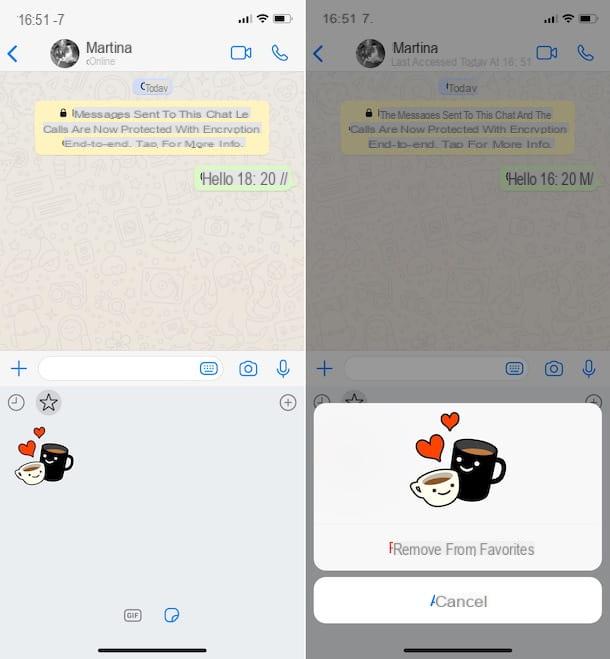 Cómo eliminar stickers de WhatsApp