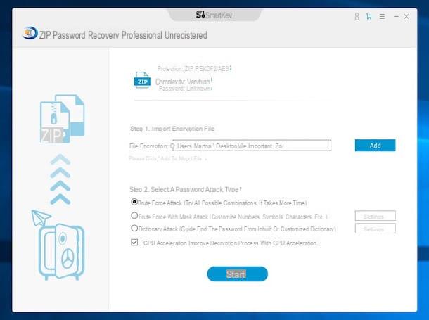 How to find the password of a ZIP file