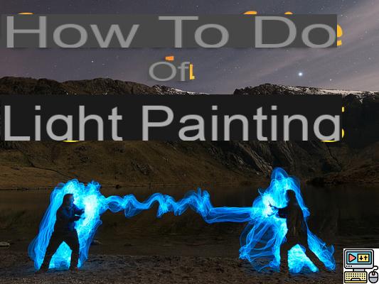 Aprenda a técnica de pintura com luz