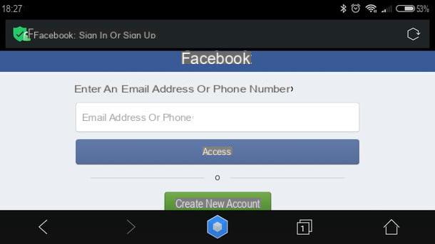 How to enter my Facebook profile