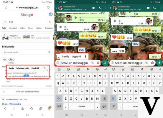 How to send a blank message in WhatsApp