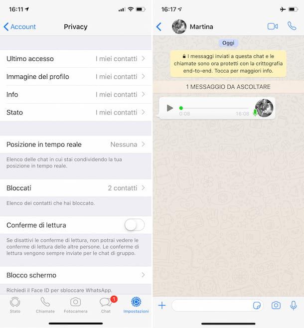 How to listen to WhatsApp voice messages without viewing