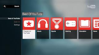 Youtube TV interface How to watch YouTube videos on your home TV