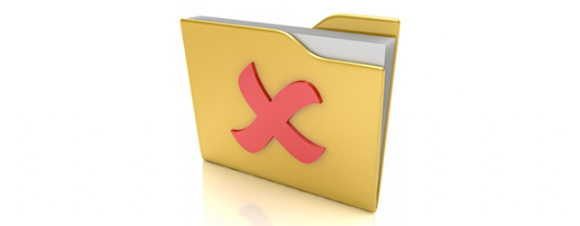 What to do when deleting a file by mistake