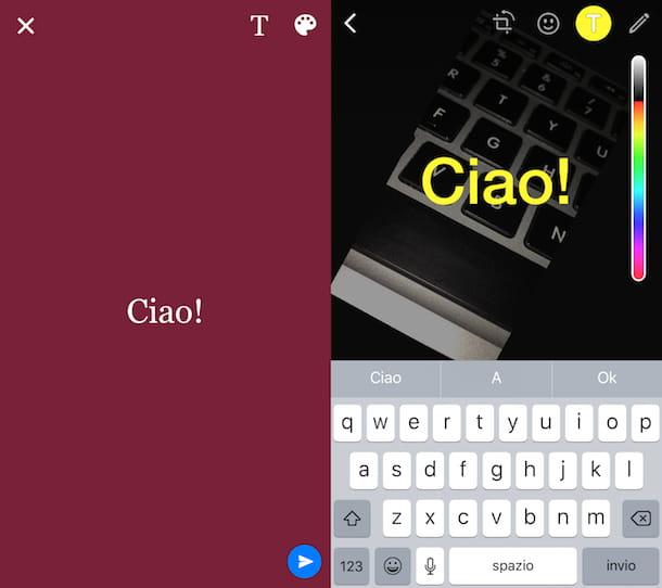 Comment changer l'écriture sur Whatsapp Stories