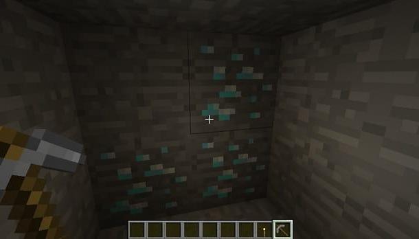 Como encontrar diamantes no Minecraft