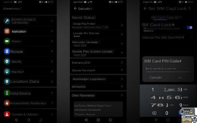 Android: cómo modificar o eliminar el código PIN de su teléfono inteligente