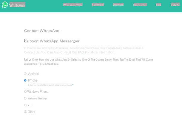 Comment mettre à jour les contacts WhatsApp