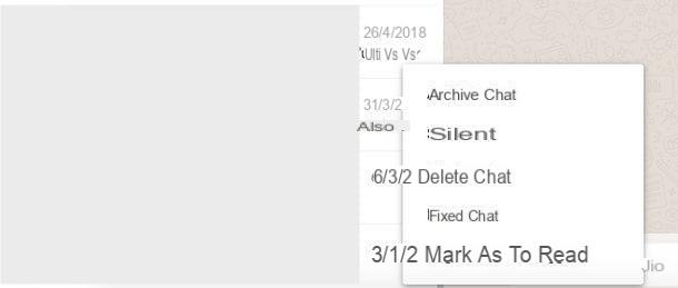 How to delete a chat from WhatsApp