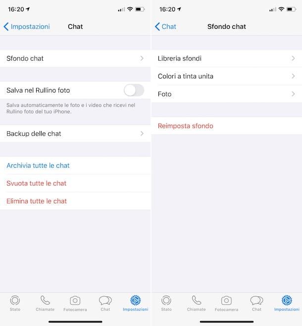 Cómo cambiar el fondo de pantalla en WhatsApp iPhone