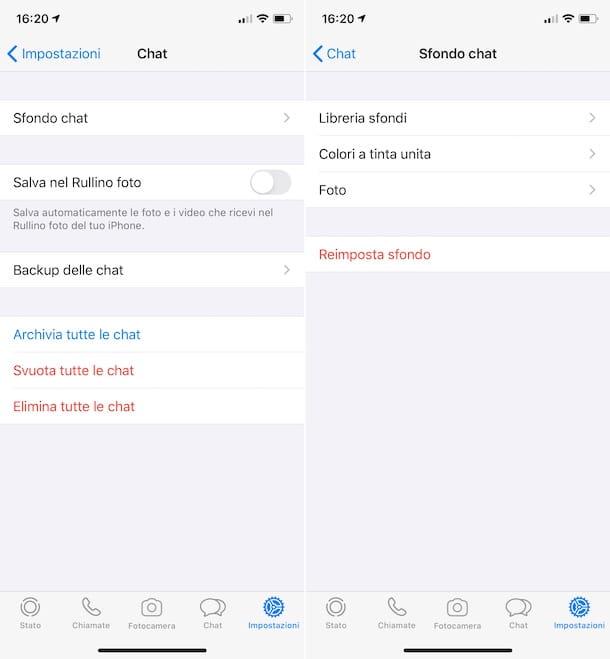 How to change wallpaper on WhatsApp iPhone