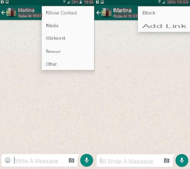 How to block on WhatsApp