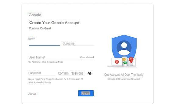 How to access Google account