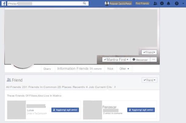 Cómo encontrar una persona oculta en Facebook