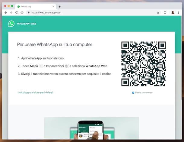 Cómo encontrar el código QR de WhatsApp
