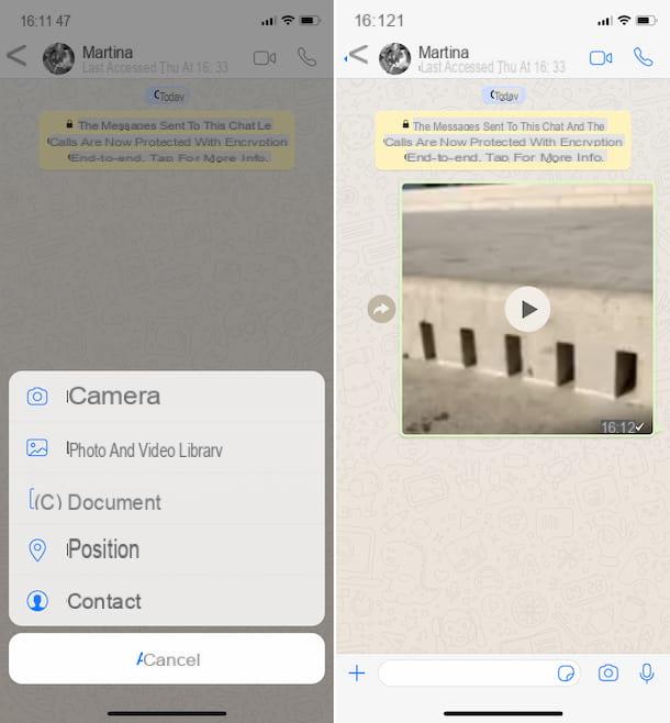 Comment envoyer une vidéo lourde sur WhatsApp