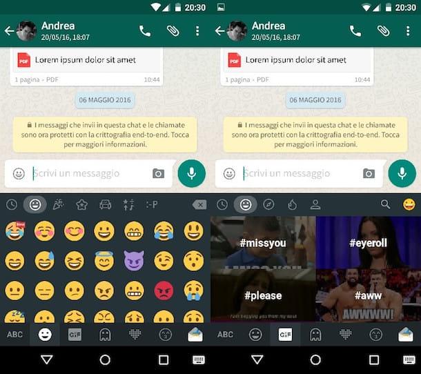 Como adicionar emoticons do WhatsApp