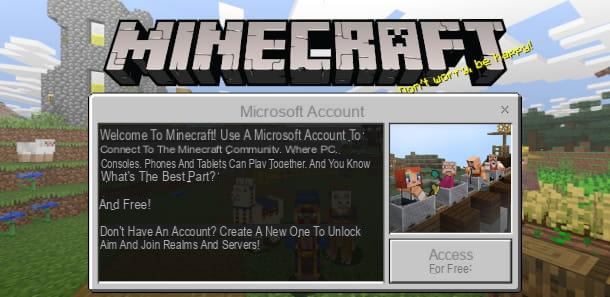 Como acessar o Xbox Live no Minecraft PE