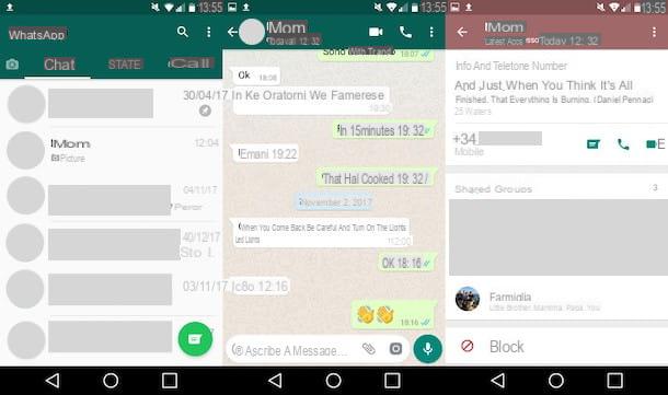 Comment voir l'état de WhatsApp