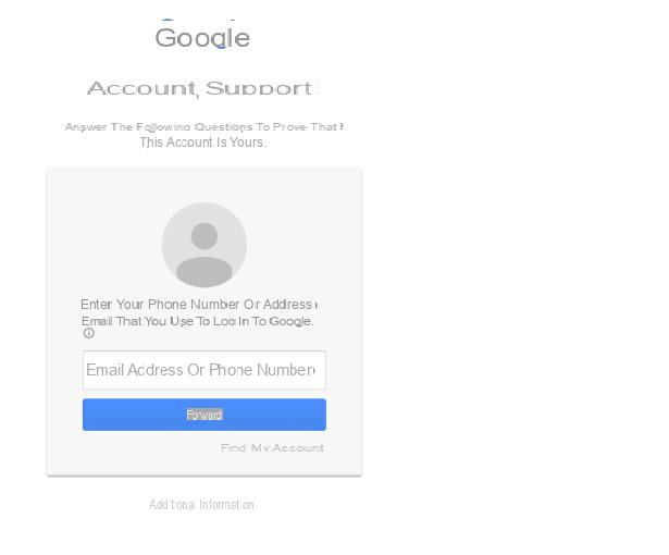 How to find a Gmail address