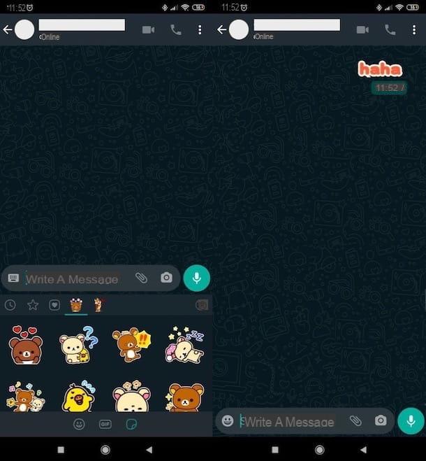 How to change color in WhatsApp