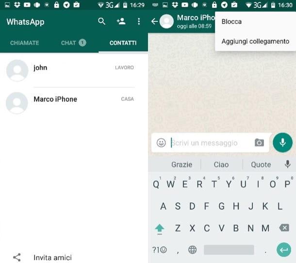 Comment supprimer un contact de WhatsApp