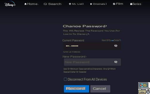 Disney+: how to change or reset your password