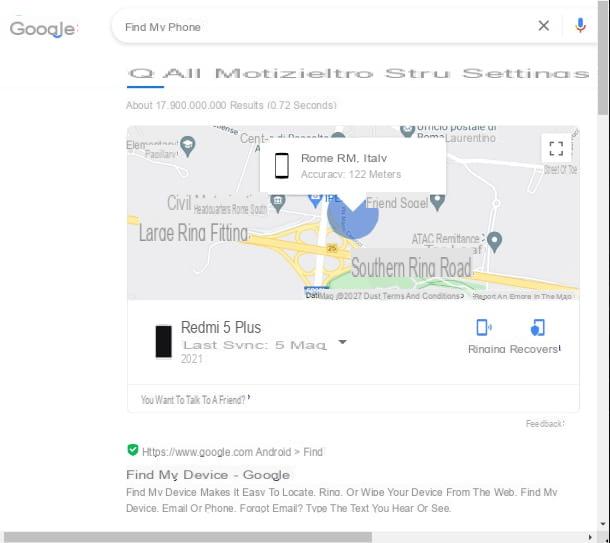 Cómo encontrar un teléfono perdido con Google