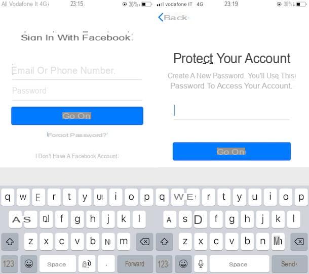 How to enter Messenger without a password