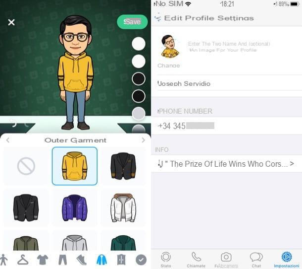 How to create WhatsApp avatars