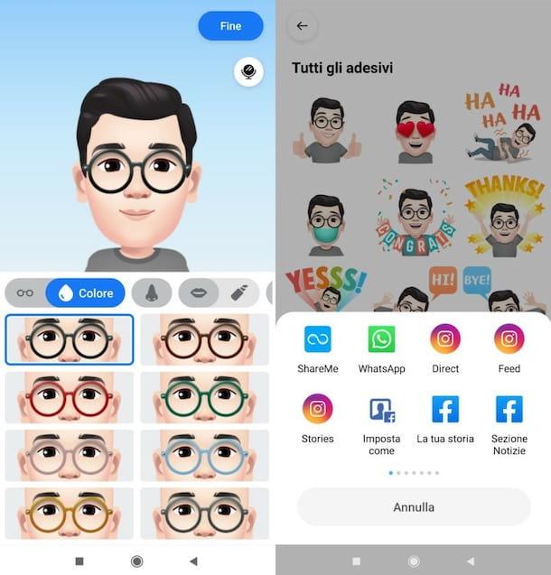 How to create your own avatar in WhatsApp