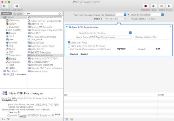 How to transform images to PDF