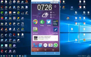 See the Android screen on the PC and use it