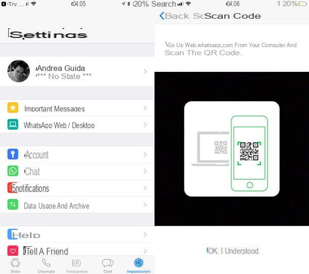 How to scan WhatsApp QR code