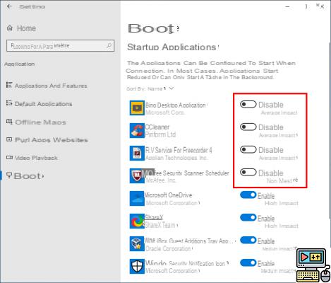 Windows 10: Cómo deshabilitar las aplicaciones de inicio