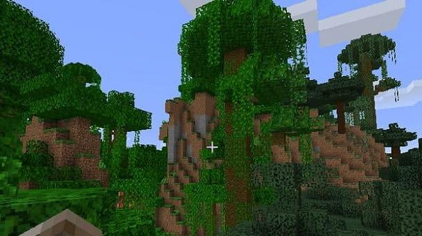 Cómo encontrar la jungla en Minecraft