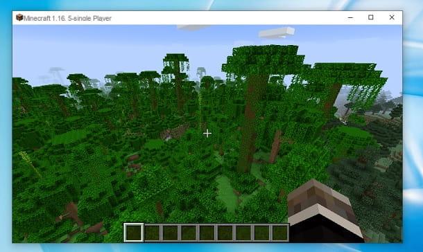 Como encontrar a selva no Minecraft