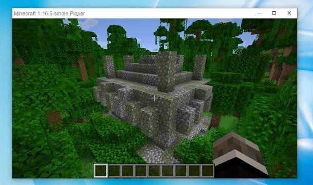 Cómo encontrar la jungla en Minecraft