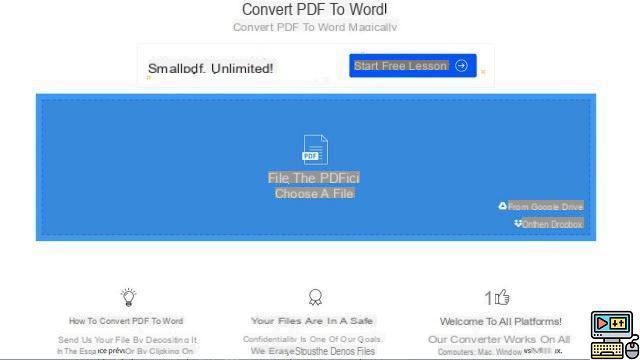 ¿Cómo convertir un archivo PDF a Word?