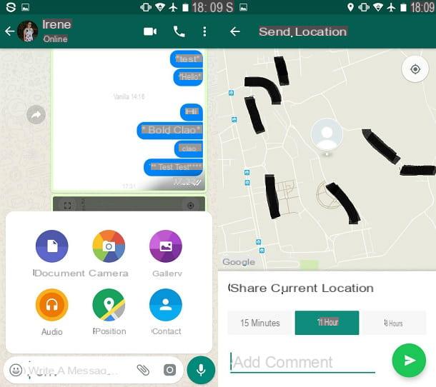 How to share real-time location on WhatsApp