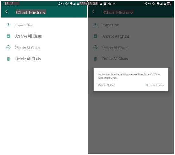 How to save WhatsApp chats on PC