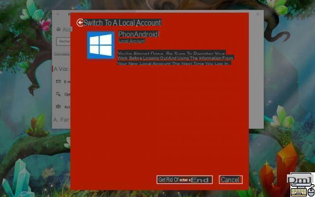 Windows 10: cómo cambiar a una cuenta local y prescindir de una cuenta de Microsoft