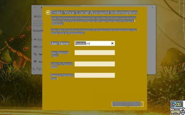 Windows 10: How to switch to a local account and do without a Microsoft account